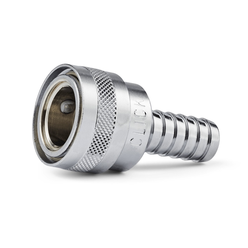 NITO Click 1/2" kobling med slangespids (VVS 744826004) – robust og holdbar tilslutning