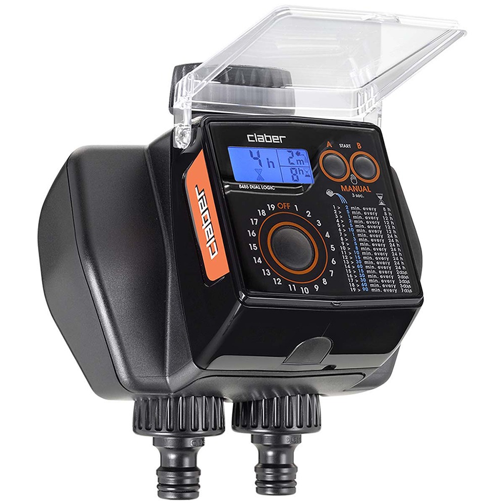 Claber Dual Logic vandingsur – to separate udgange med digital styring