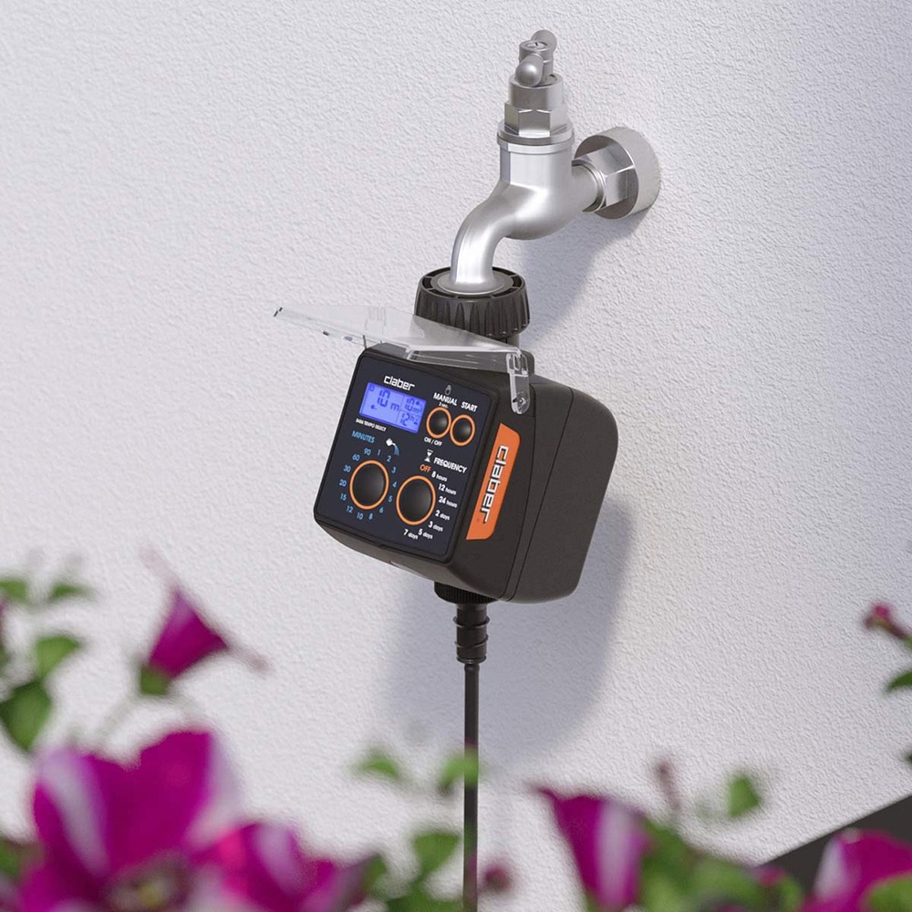 Claber Tempo Select med 98 faste programmer og regnsensor-kompatibilitet