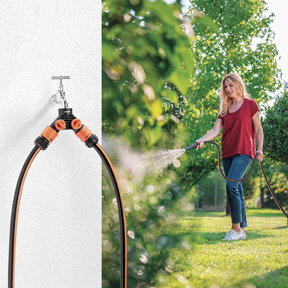 Automatisk 1/2" slangekobling, ergonomisk designet for nem håndtering og robust, langvarig ydeevne.