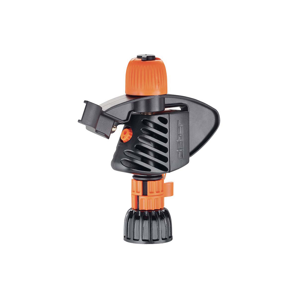 Pulserende sprinkler justerbar fra 0° til 360° - ideel til større grønne områder