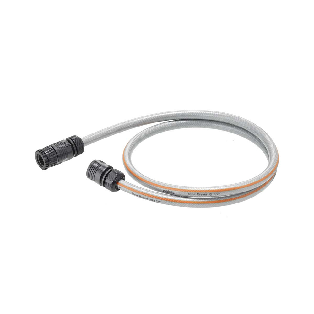 Tilslutningsslange, 1,5m, 1/2" forlængerslange med Quick-Click koblinger.