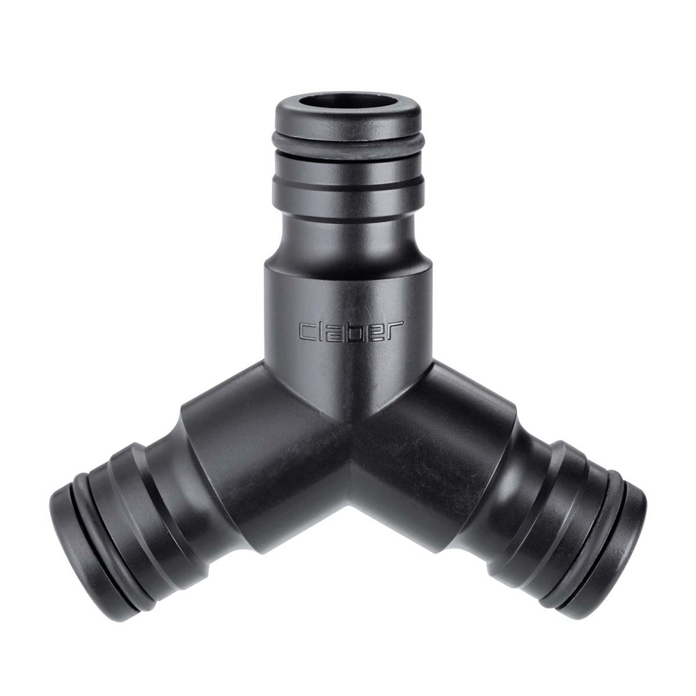 3-vejs Max-Flow Nippel - Omdanner en enkelt vandingslinje til en dobbelt