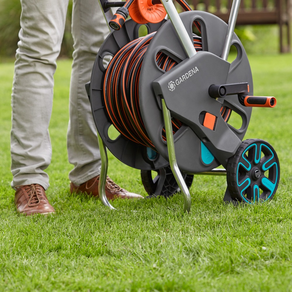 Gardena slangevogn med 50 meter slange