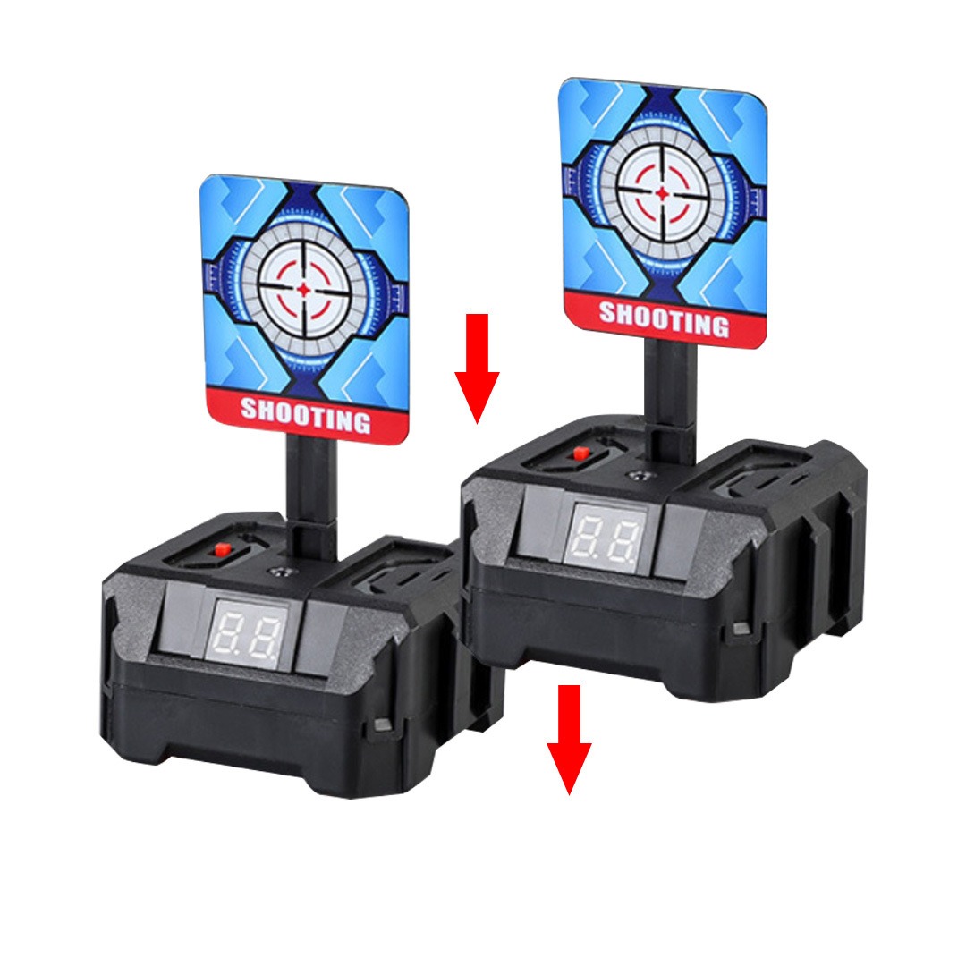 Selvstående skydeskive til Gel Blaster skydetræning