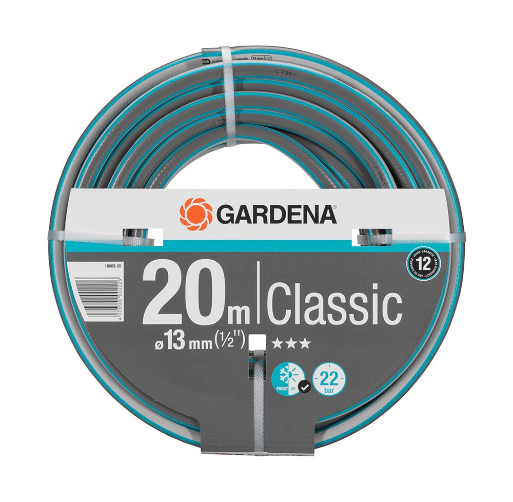 Gardena Classic haveslange 13 mm 20 meter varenr 18003-20