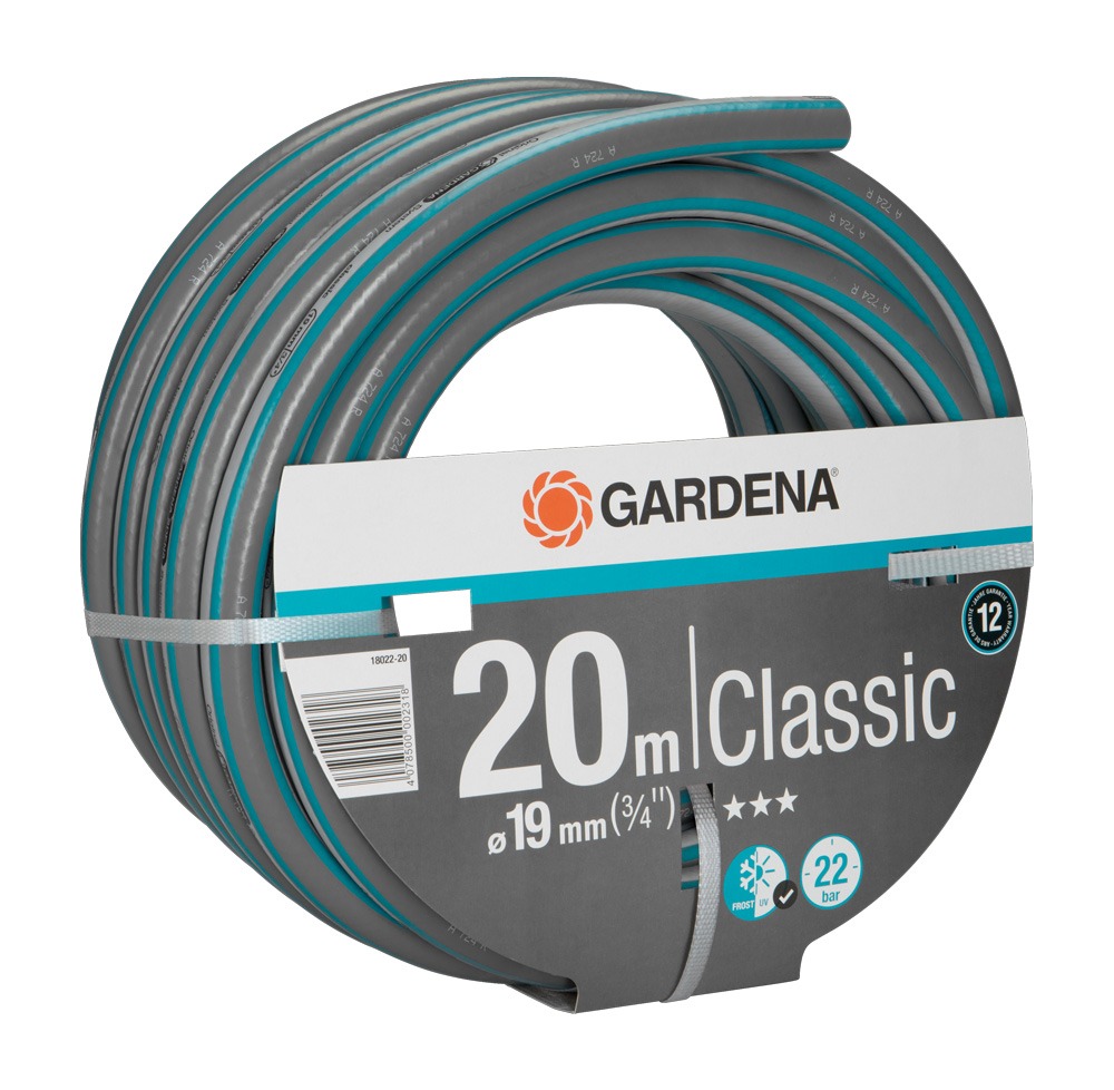 Gardena Classic 19 mm slange 20 m EAN 4078500002318