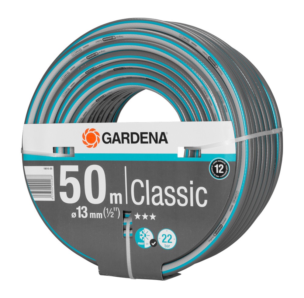 Gardena 18010-20 Classic slange til stor have