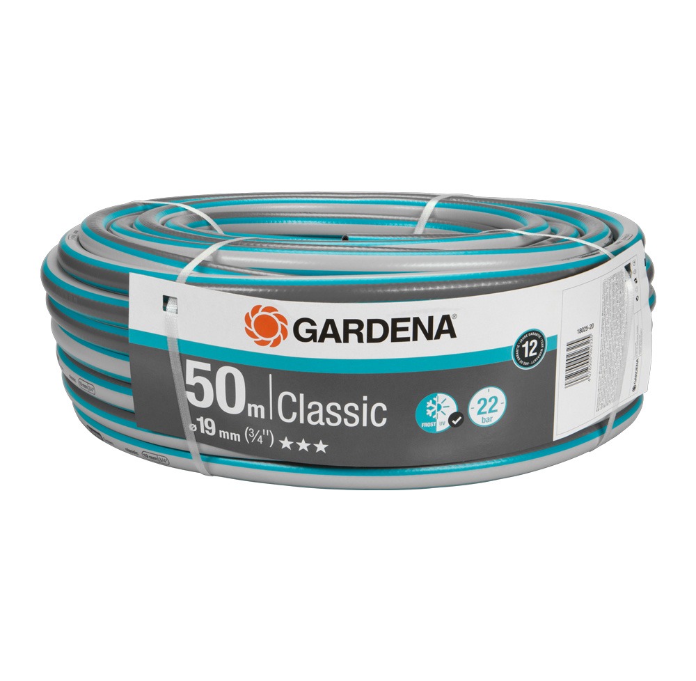 Gardena Classic haveslange 3/4 tomme 50 meter varenr 18025-20