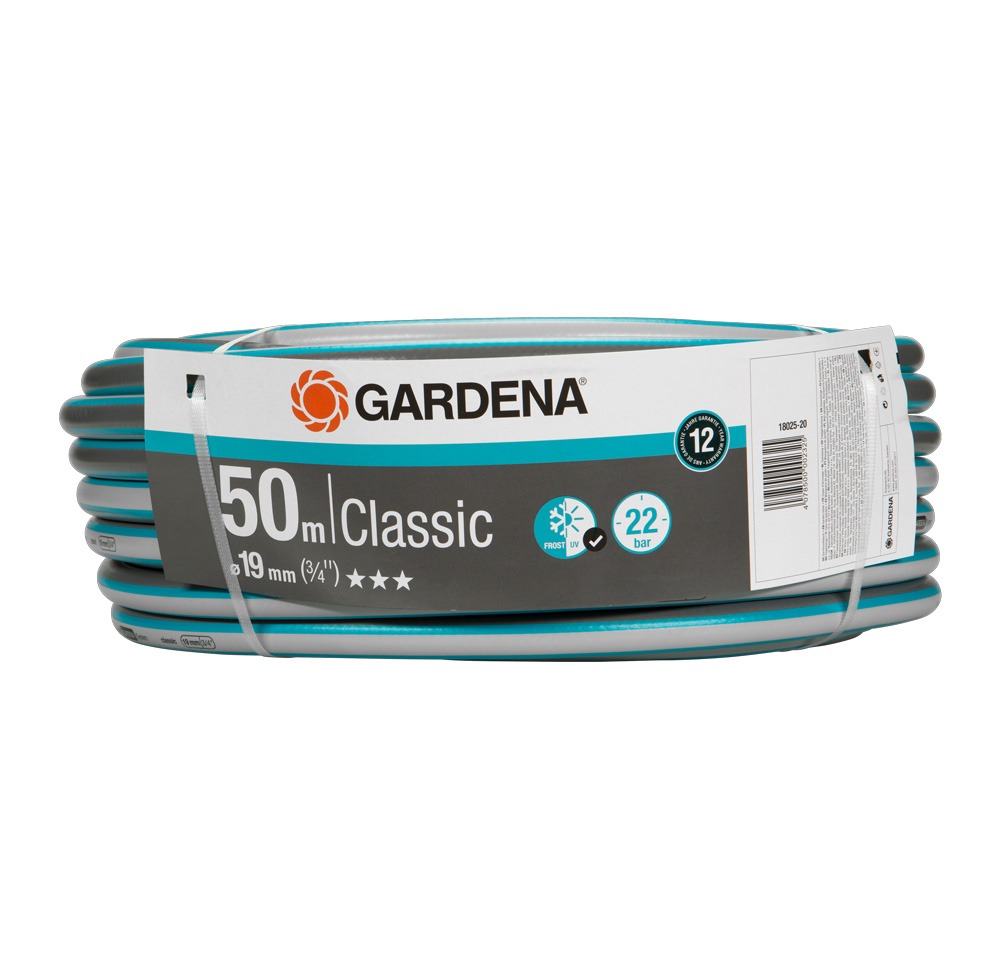 Gardena Classic 19 mm slange 50 m EAN 4078500002325