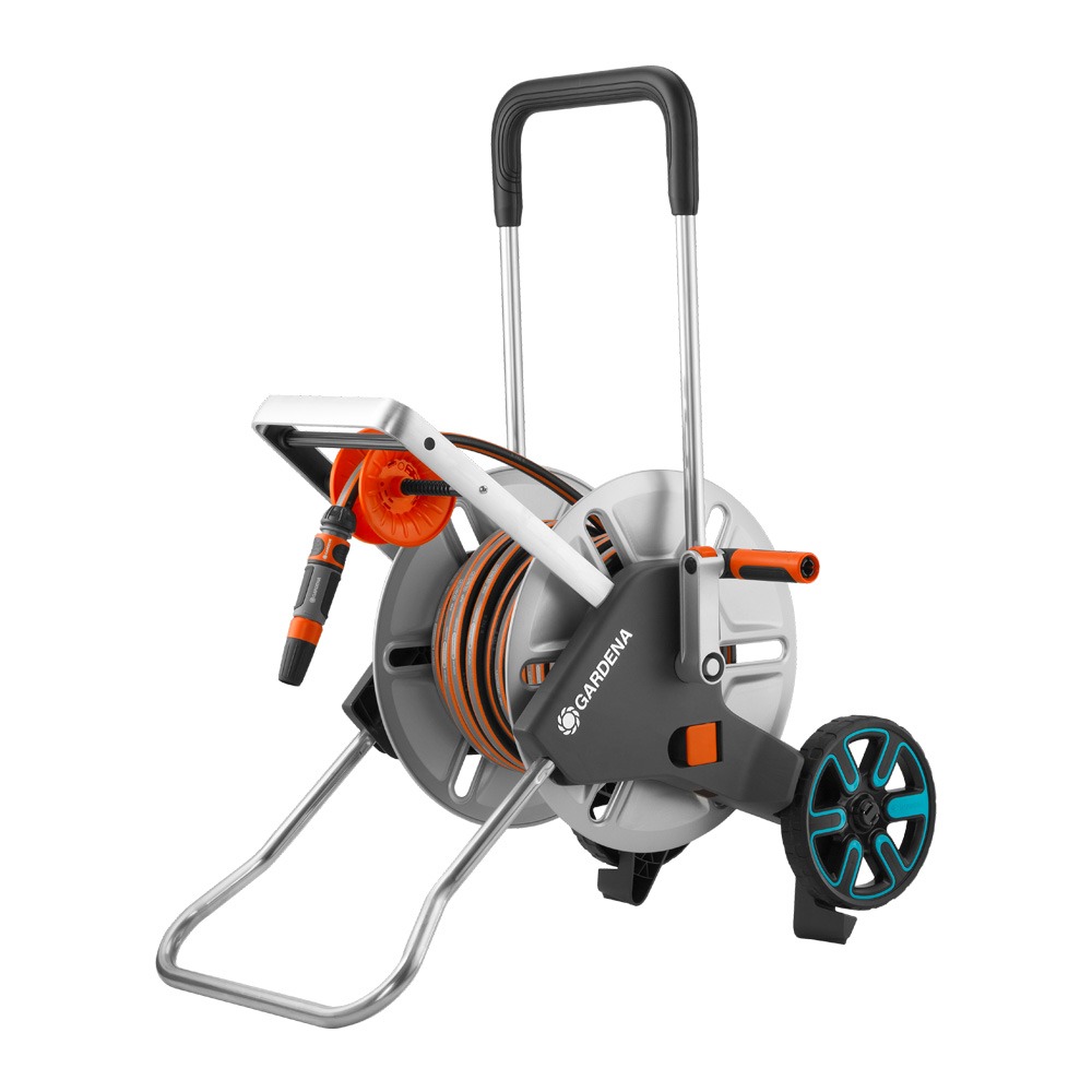 Gardena CleverRoll Easy Metal M med 25 m FLEX slange