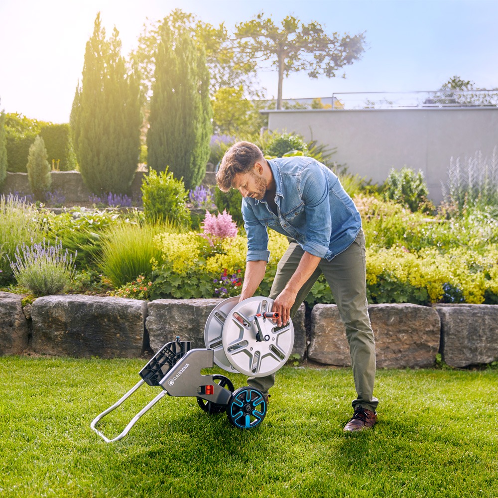Ergonomisk metalhåndsving med softgrip