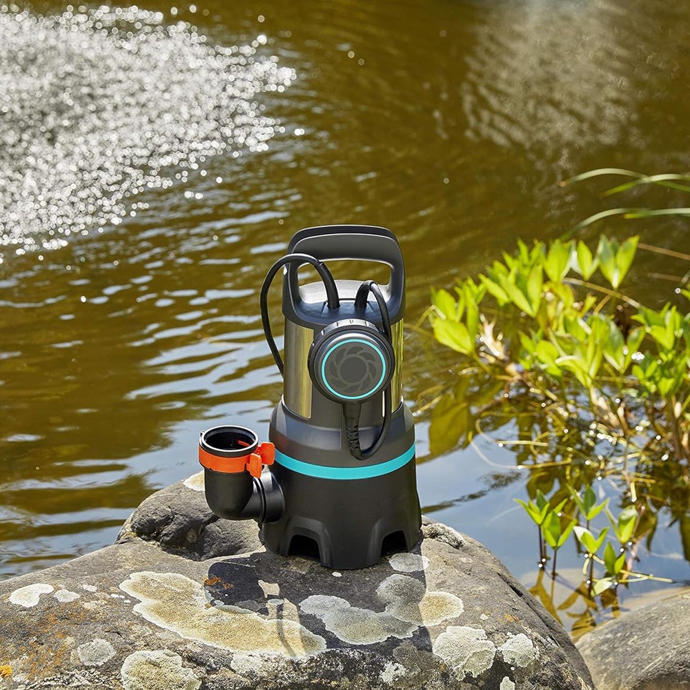 Gardena 16000 dykpumpe – passer til 25, 32 og 38 mm slanger