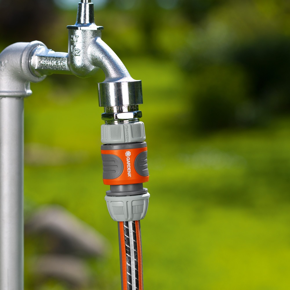 Power Grip omløbermøtrik på GARDENA slangekobling 1/2"