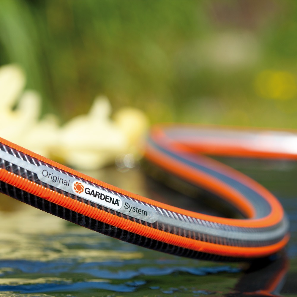 Gardena SuperFLEX slange med kraftig tekstilarmering