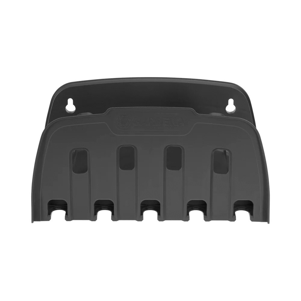 Kompakt GARDENA vægmonteret holder til opbevaring af haveslange