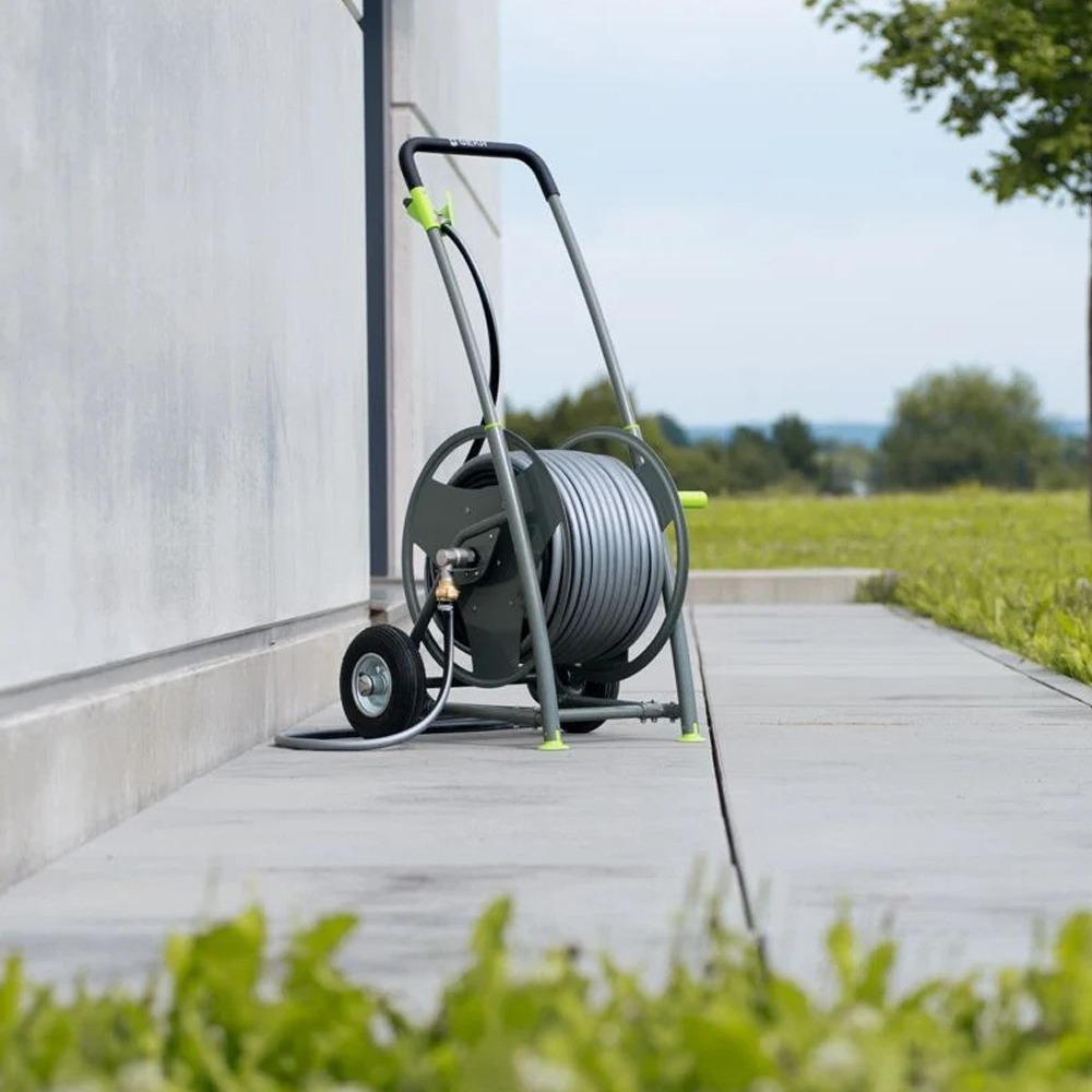 Professionel GEKA P40 slangevogn med luftgummihjul