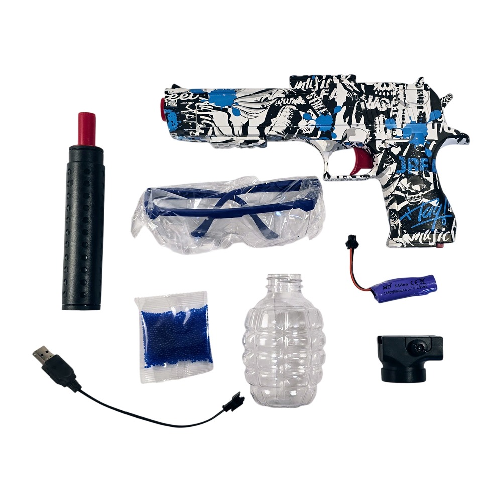 Gel Blaster Desert Eagle – sjovt action-legetøj med øko-venlige gelkugler og lang spilletid.